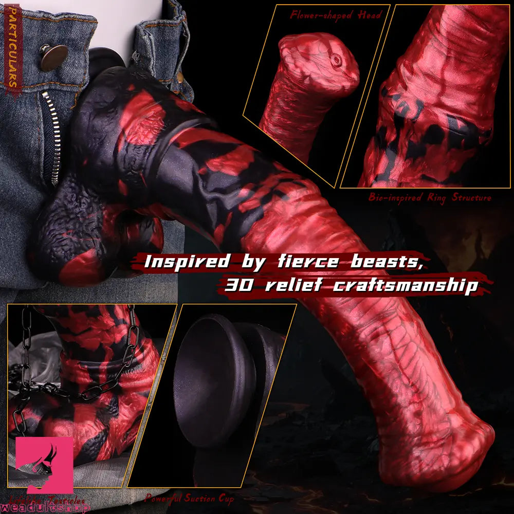 11.81in Large-Sized Male Horse Cock Big Dildo For Adult Pleasure Cock Toy