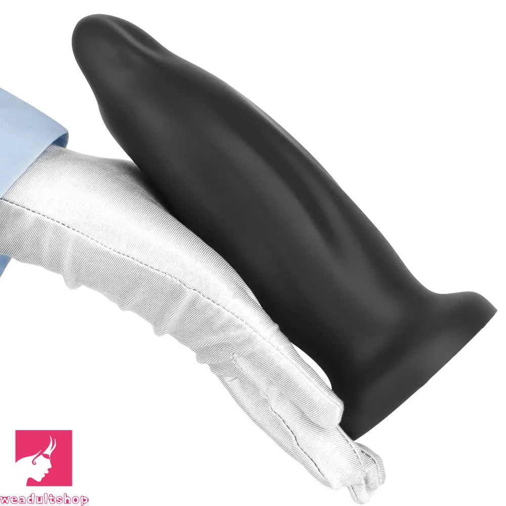 7.67in Liquid Silicone Thick Soft Dolphin Animal Dildo For Cock Orgasm