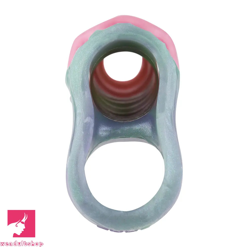 4.44in Spore Bloom SHAZ-3016 Fantasy Hollow Dildo Cock Sleeve Extension