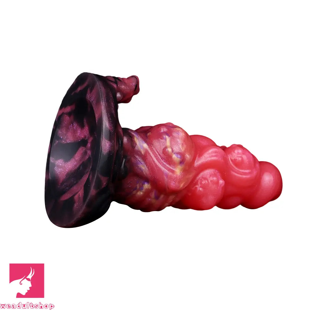 5.91in Fantasy Silicone Soft Odd Dildo Durable Construction Cock Sex