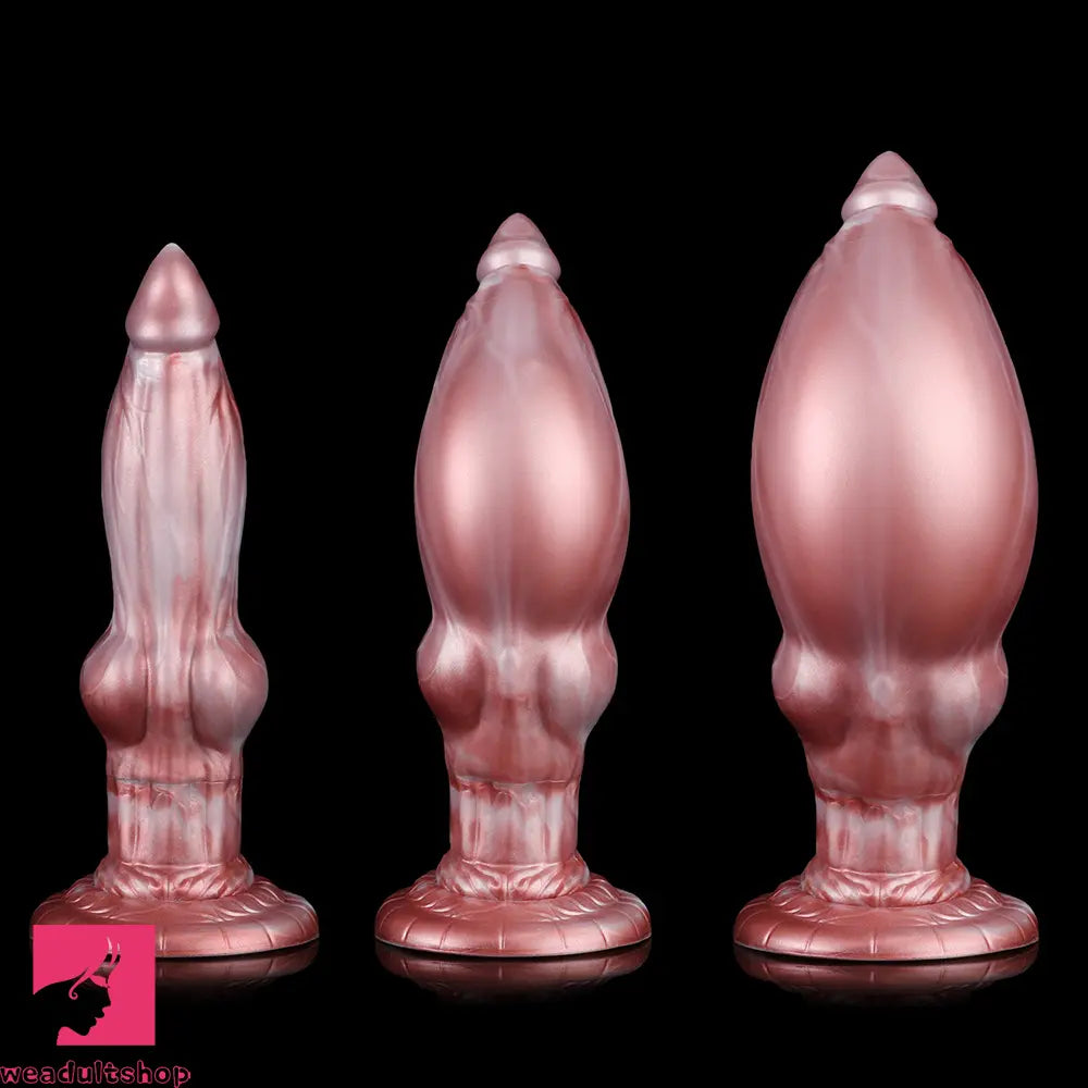 9.05in Inflatable Detachable Dual Layer Dildo High Elasticity Anal Sex Toy
