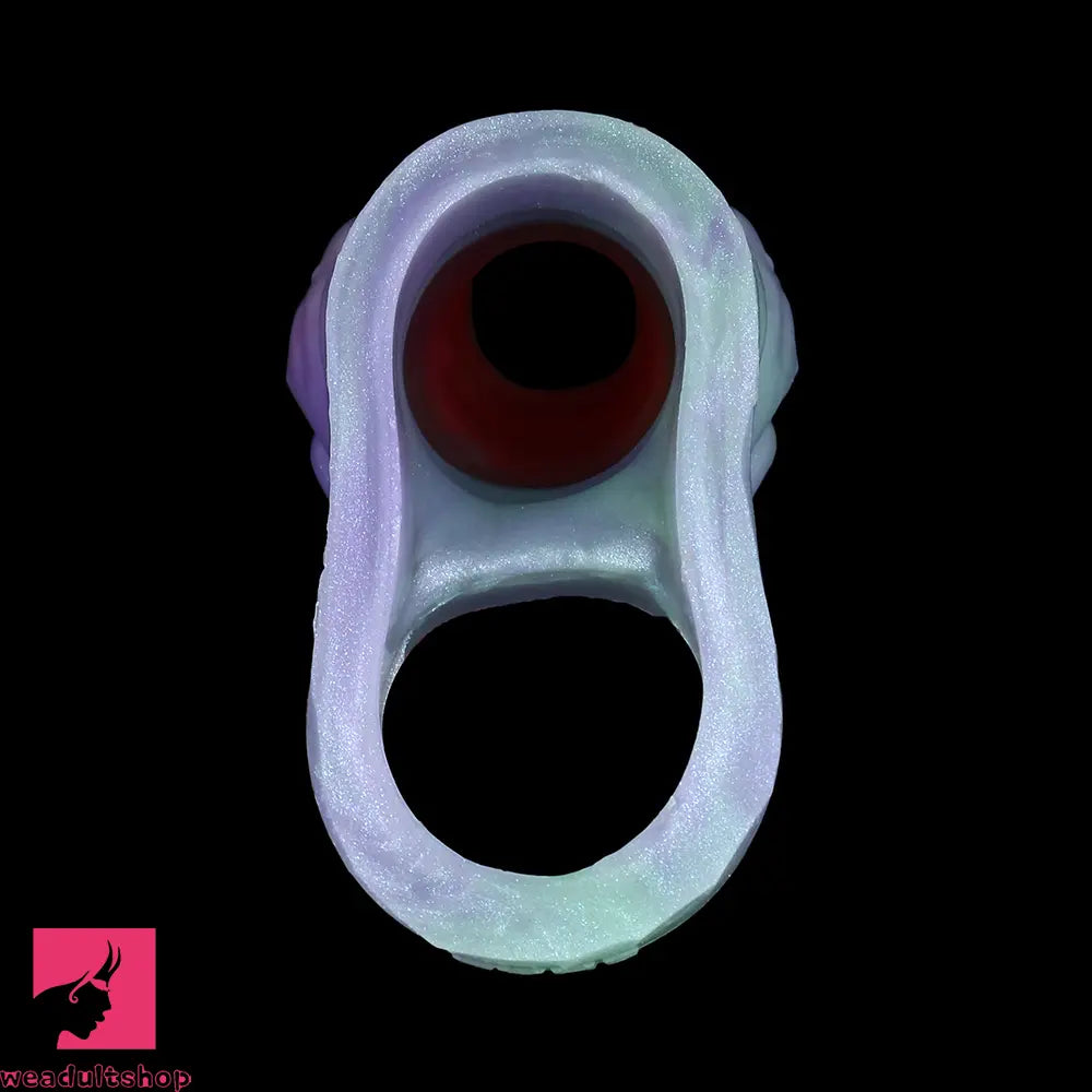 4.96in Silicone Soft Cock Fantasy Hollow Dildo Sleeve Cock Extension