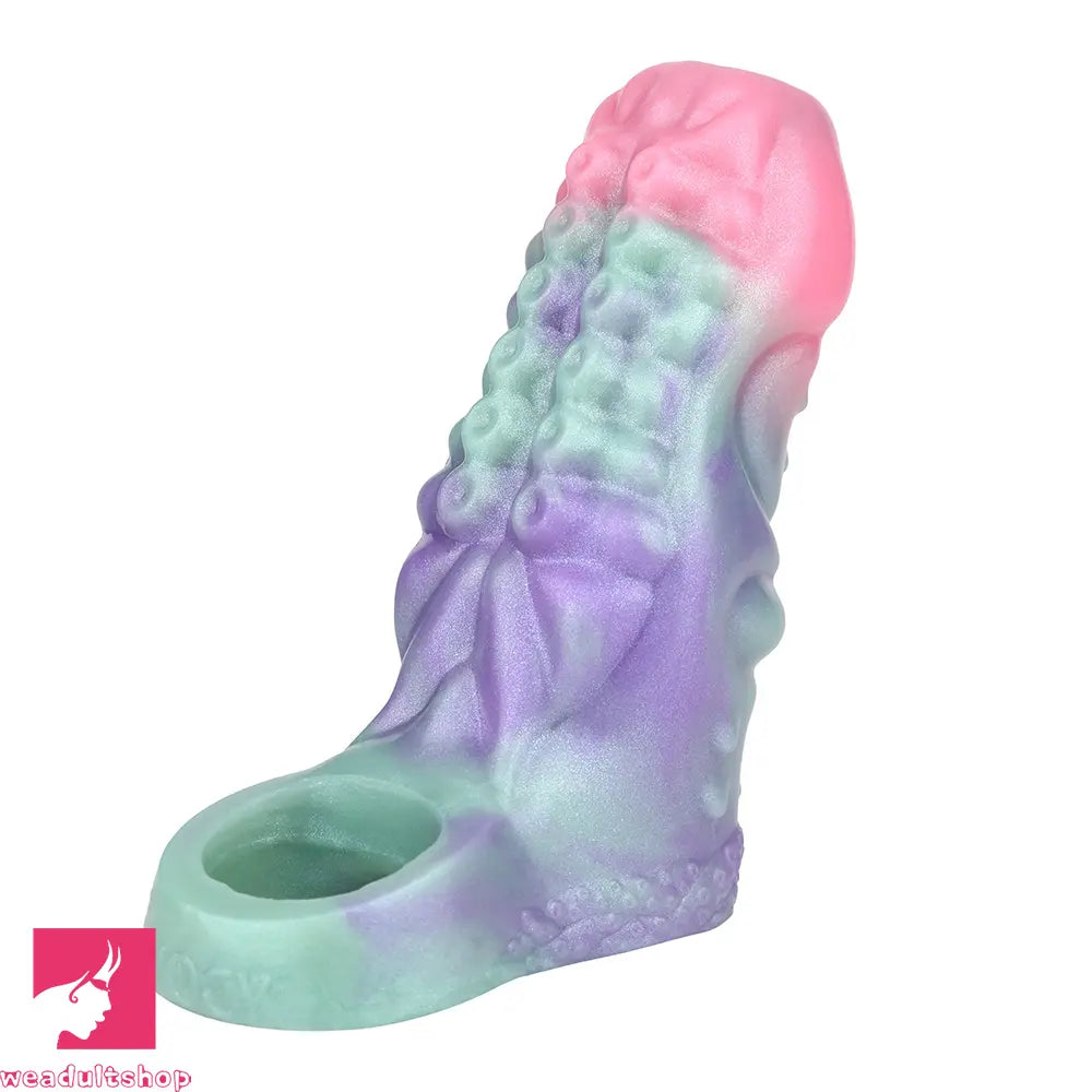 4.44in 4.92in Tendril Geist Odd Hollow Dildo Sleeve For Cock Extension