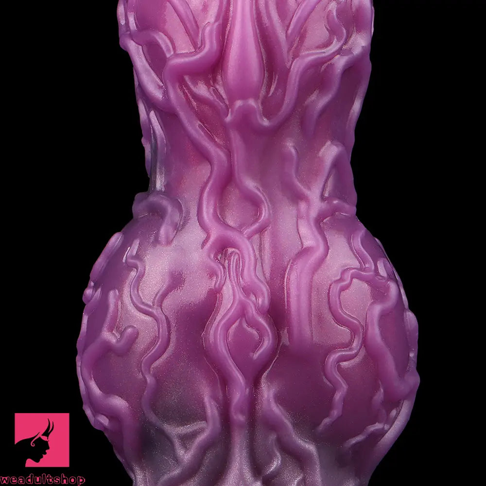 7.24in Fantasy Dog Knot Squeezing Inflatable Alien Penis Dildo For Sex