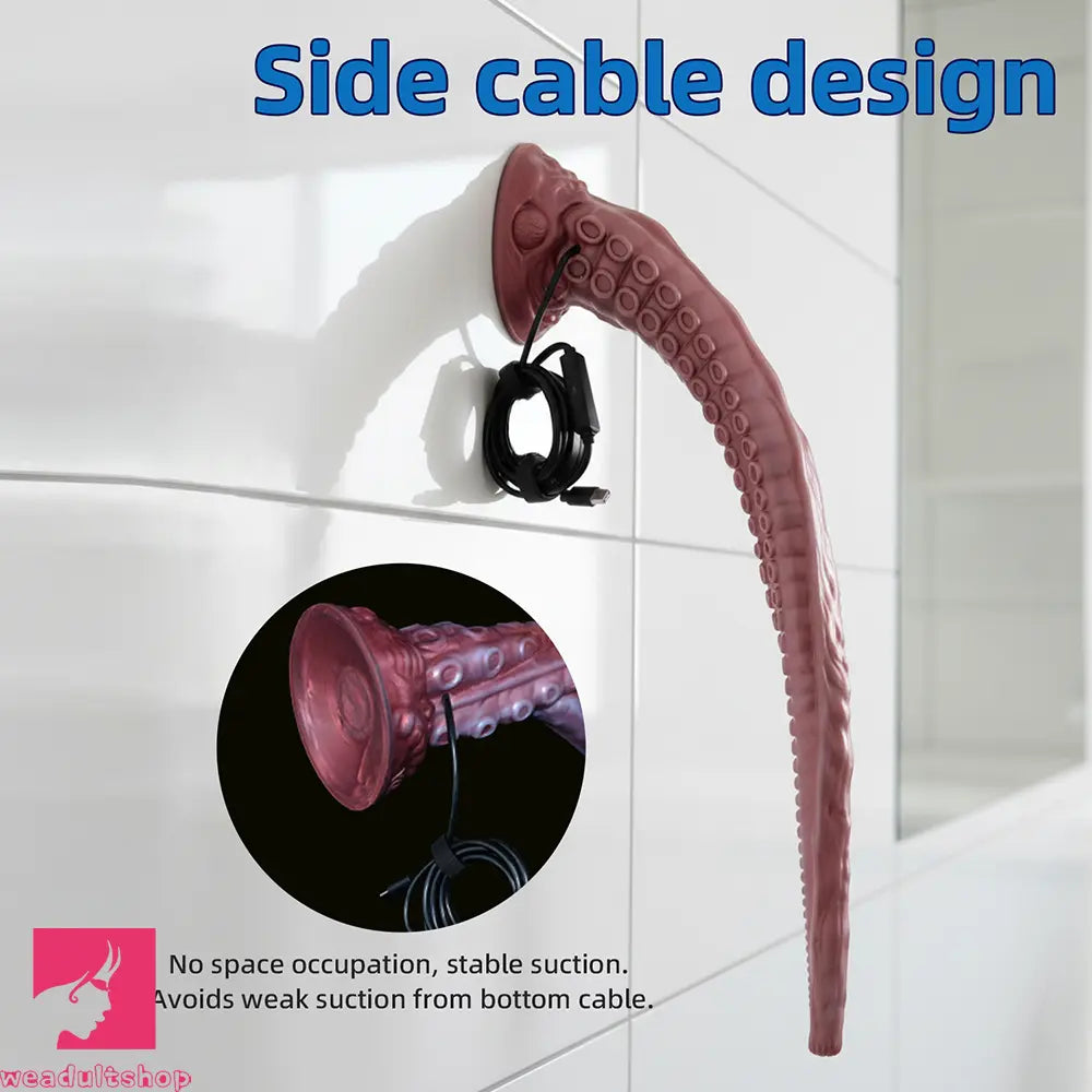 21.25in Deep Sea Endoscopy 3.0MP HD Camera 8 LEDs Soft Tentacle Dildo