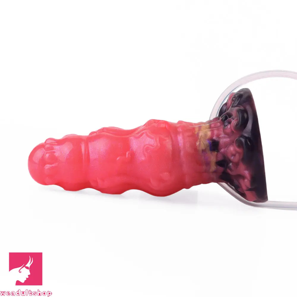 5.91in Fantasy Odd Silicone Soft Inflatable Spraying Water Dildo Sex Toy