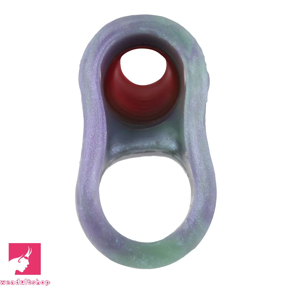 4.96in Silicone Soft Cock Fantasy Hollow Dildo Sleeve Cock Extension