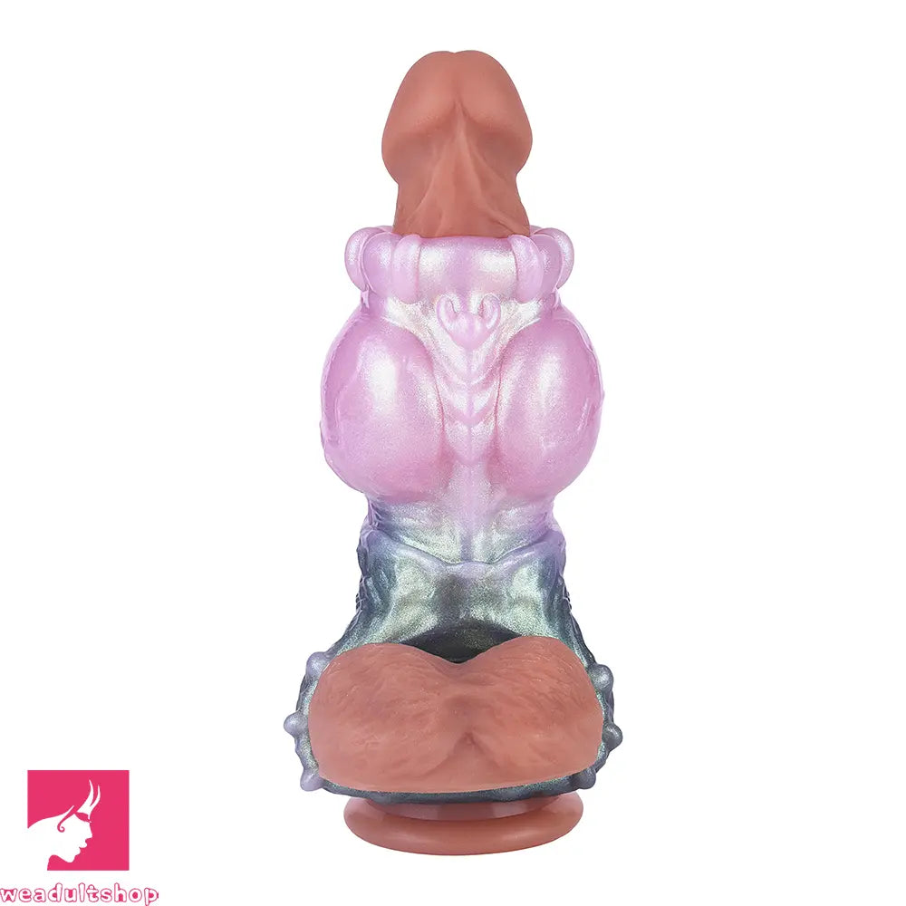 4.17in 4.84in 5.62in Monster Knot Cock Sleeve Dildo Hollow Male Penis