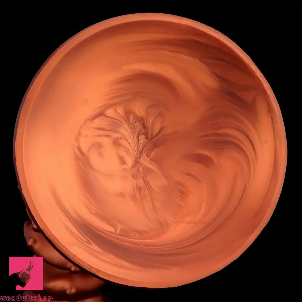 10.43in 12in 14.17in Extra-Big Long Threaded Silicone Sharp Head Dildo