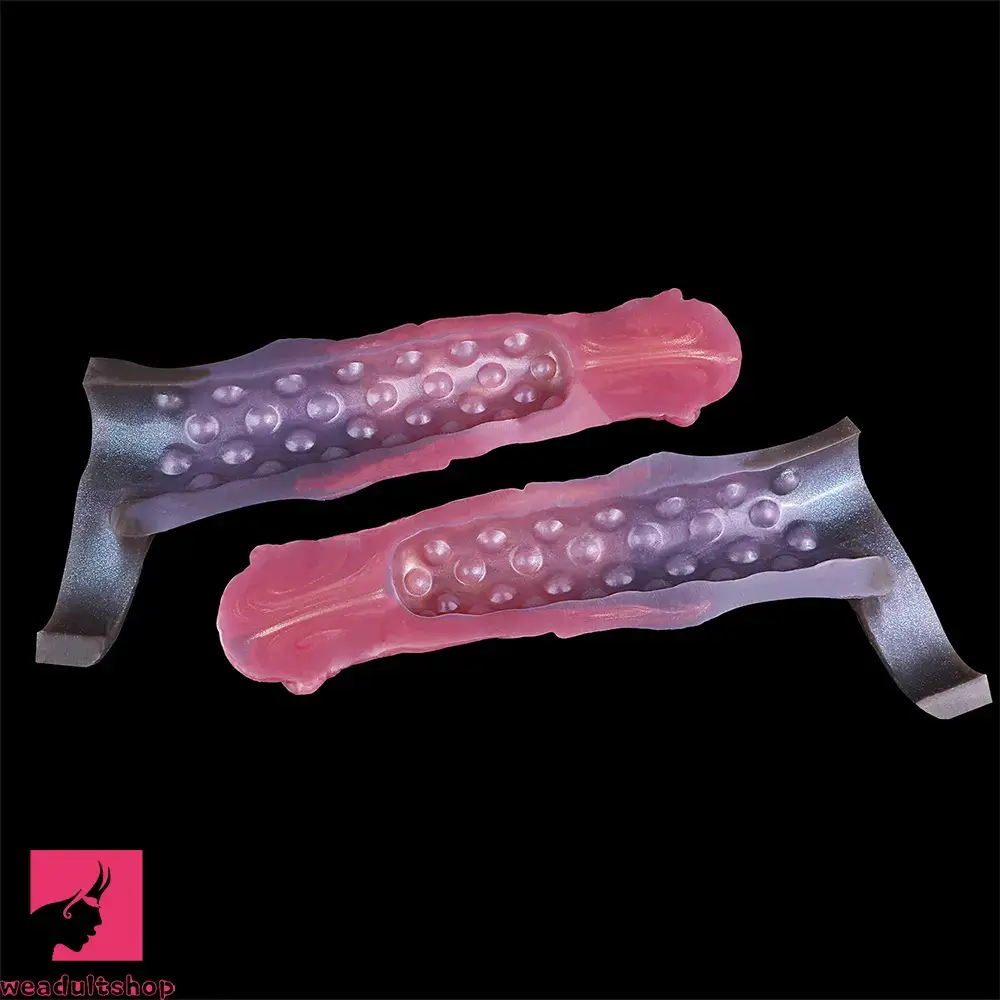 6.92in 8.34in 10in Horse Knot Silicone Dildo Sleeve For Sexual Wellness