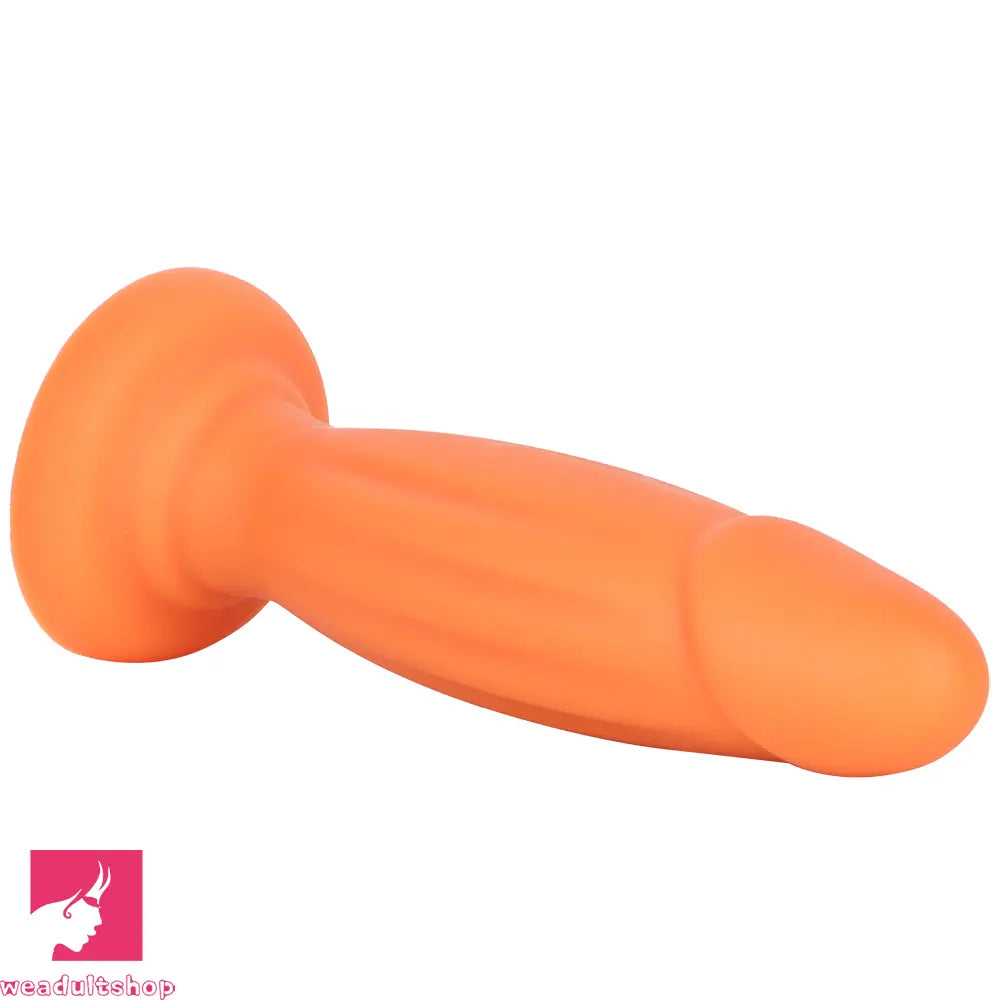 8.85in Eggless Female Masturbator Silicone Soft Dildo For Women Couples