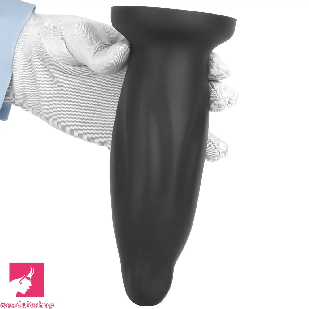 7.67in Liquid Silicone Thick Soft Dolphin Animal Dildo For Cock Orgasm