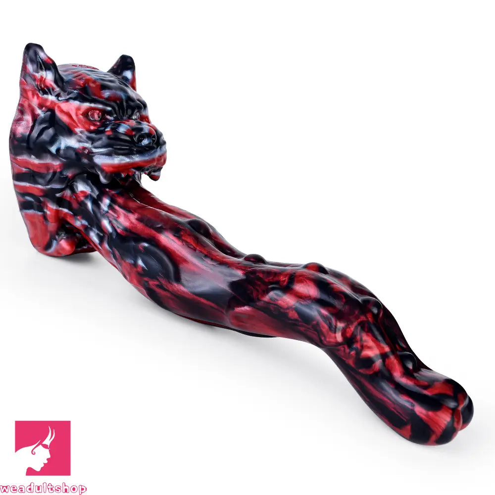 5.51in 7.56in 9.84in 12.6in 17.72in Monster Silicone Creature Penis Dildo