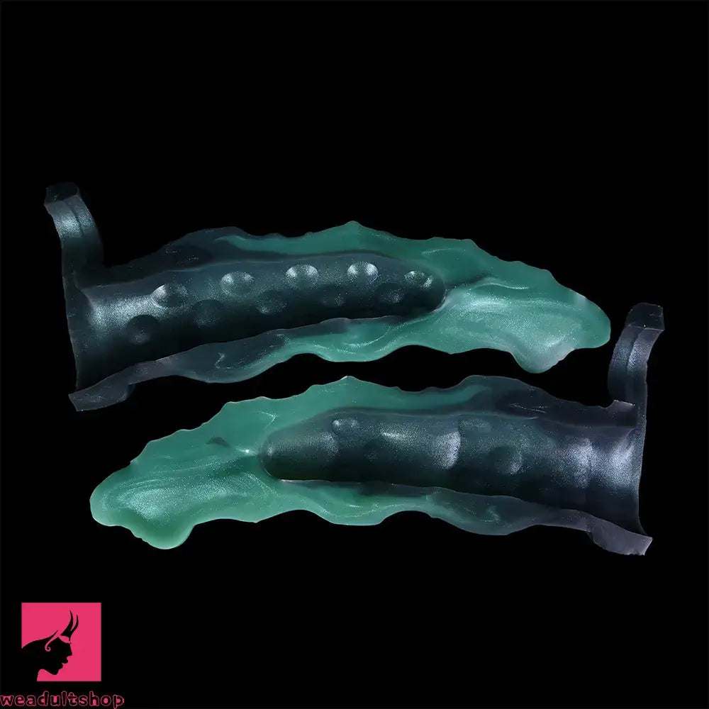 8.85in Platinum Liquid Silicone Penis Sleeve Dildo For Thickening Real Toy