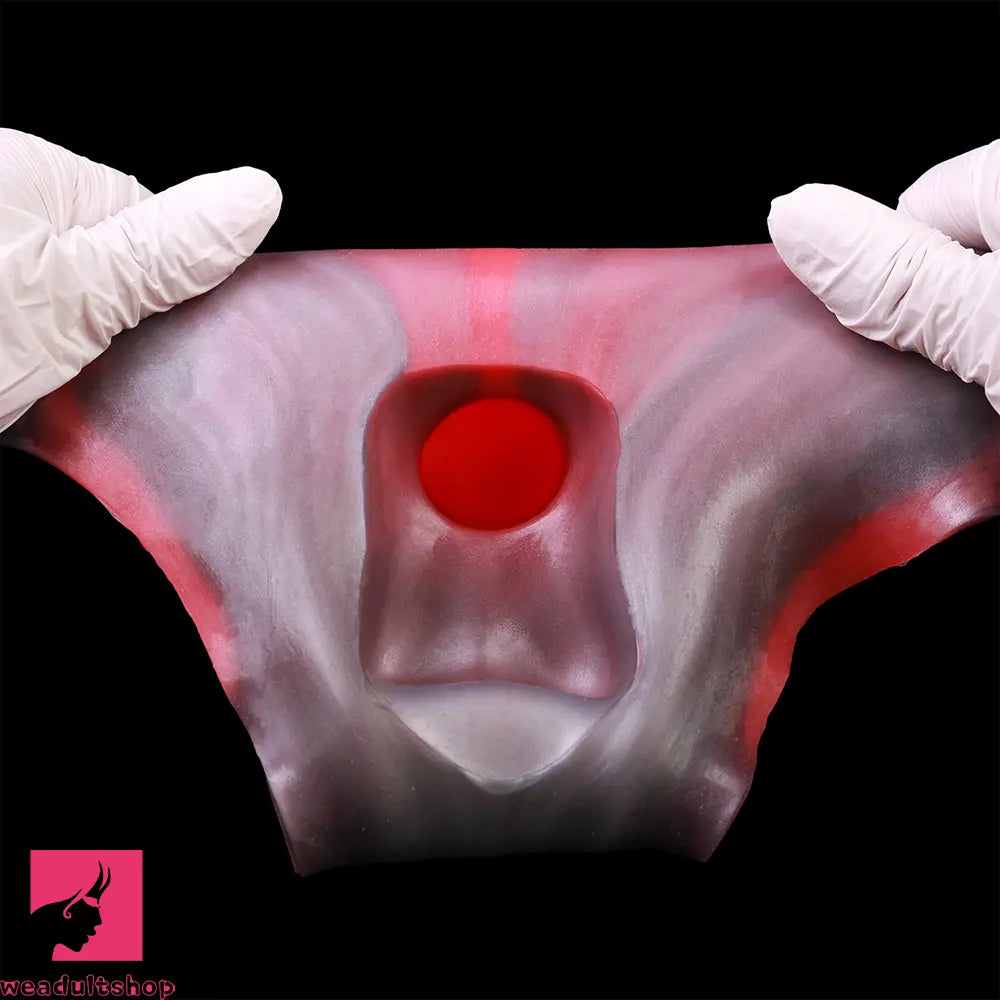 7.75in Odd Hollow Dildo Pants For Gay Men Penis Lengthening Sex Toy