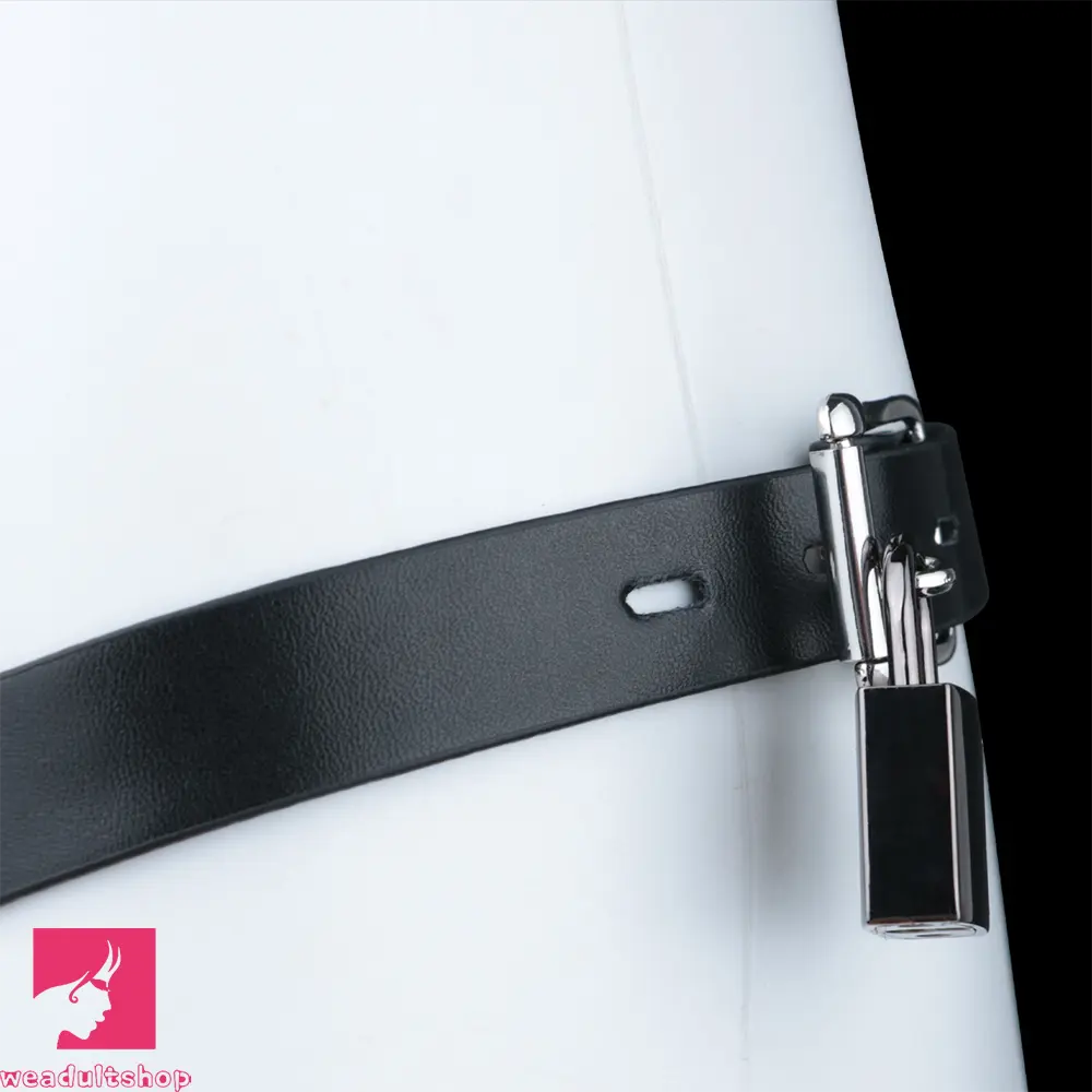 3.54in Strap on Chastity Dildo Wearable Realistic Cock Cage For Men Dilator