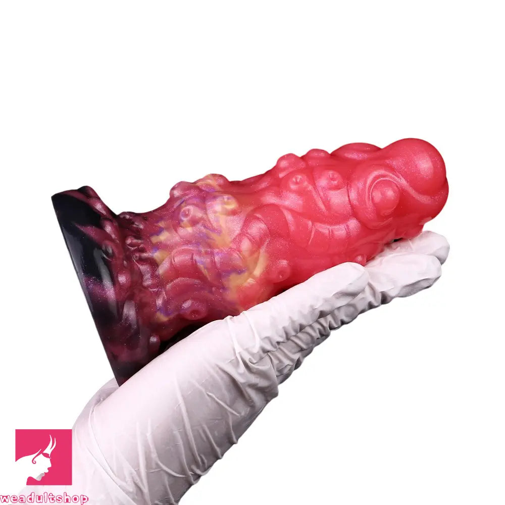 5.91in Fantasy Silicone Soft Monster Cock Dildo With Suction Cup Penis