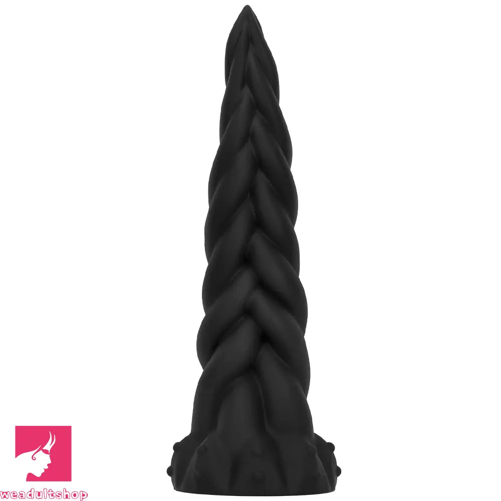 11.81in 13.77in 16.14in Extra Large Long Liquid Silicone Twist Soft Dildo