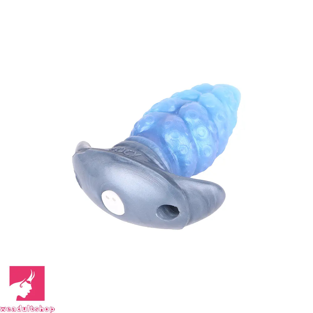 2.91in-9.05in Octopus Vibrating Anchor Dildo Anal Plug Wearable Mouth Gag