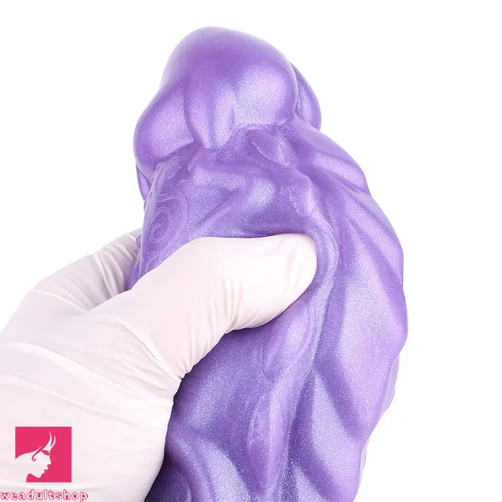 10.15in Dual Density Silicone Knot Monster Dildo G-Spot Anal Love Toy