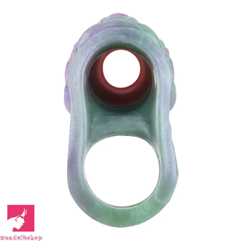 5.03in Velvet Pulse SHAZ-3019 Fantasy Hollow Dildo Sleeve Cock Extension