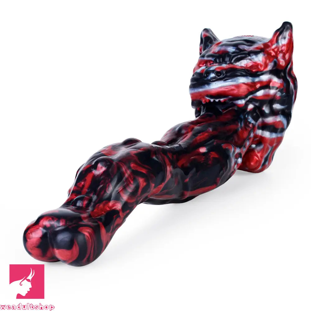 5.51in 7.56in 9.84in 12.6in 17.72in Monster Silicone Creature Penis Dildo