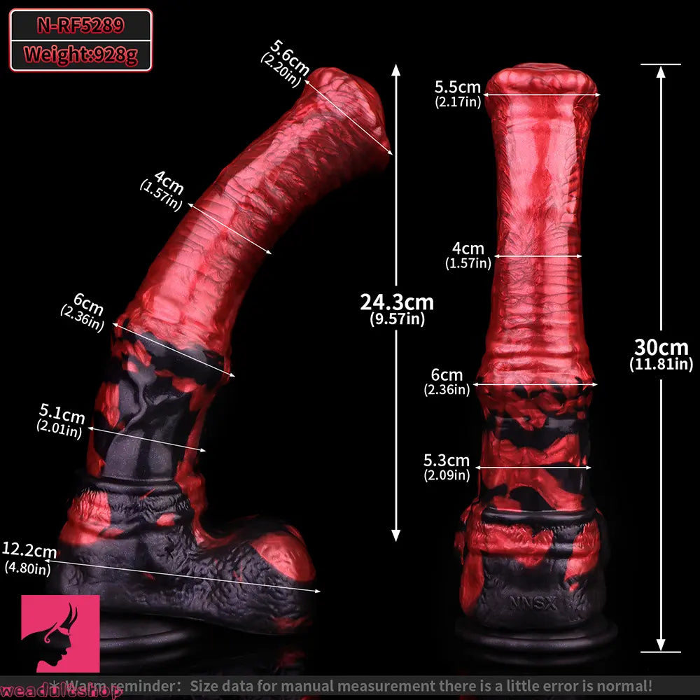 11.81in Large-Sized Male Horse Cock Big Dildo For Adult Pleasure Cock Toy