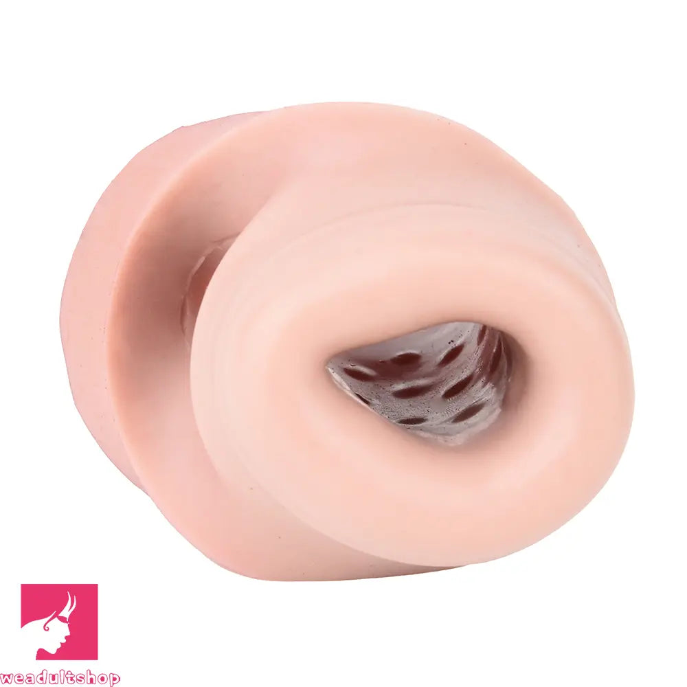 5.03in Strap on Penis Extender Cock Sleeve Liquid Silicone Anal Dildo