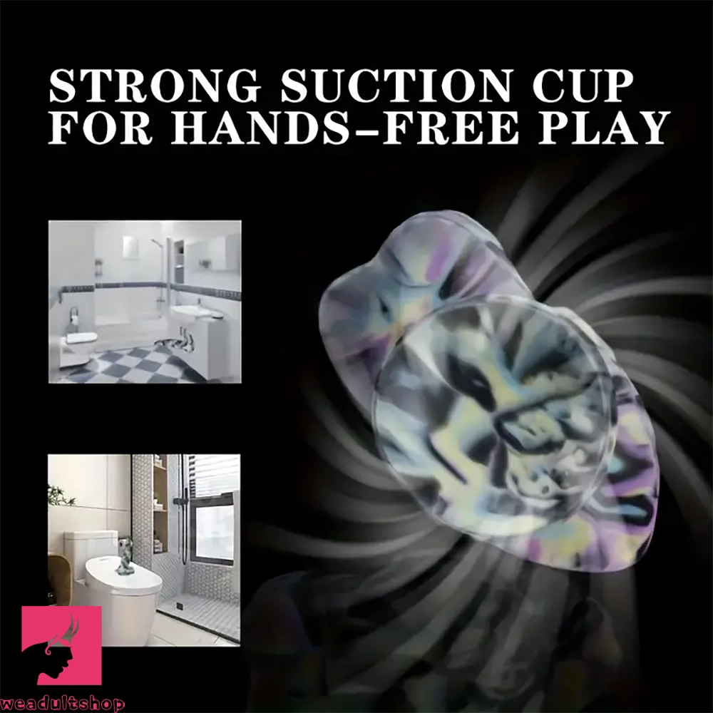 8.58in 9.2in 11in Silicone Fantasy Creature Big Dildo With Real Double Eyes