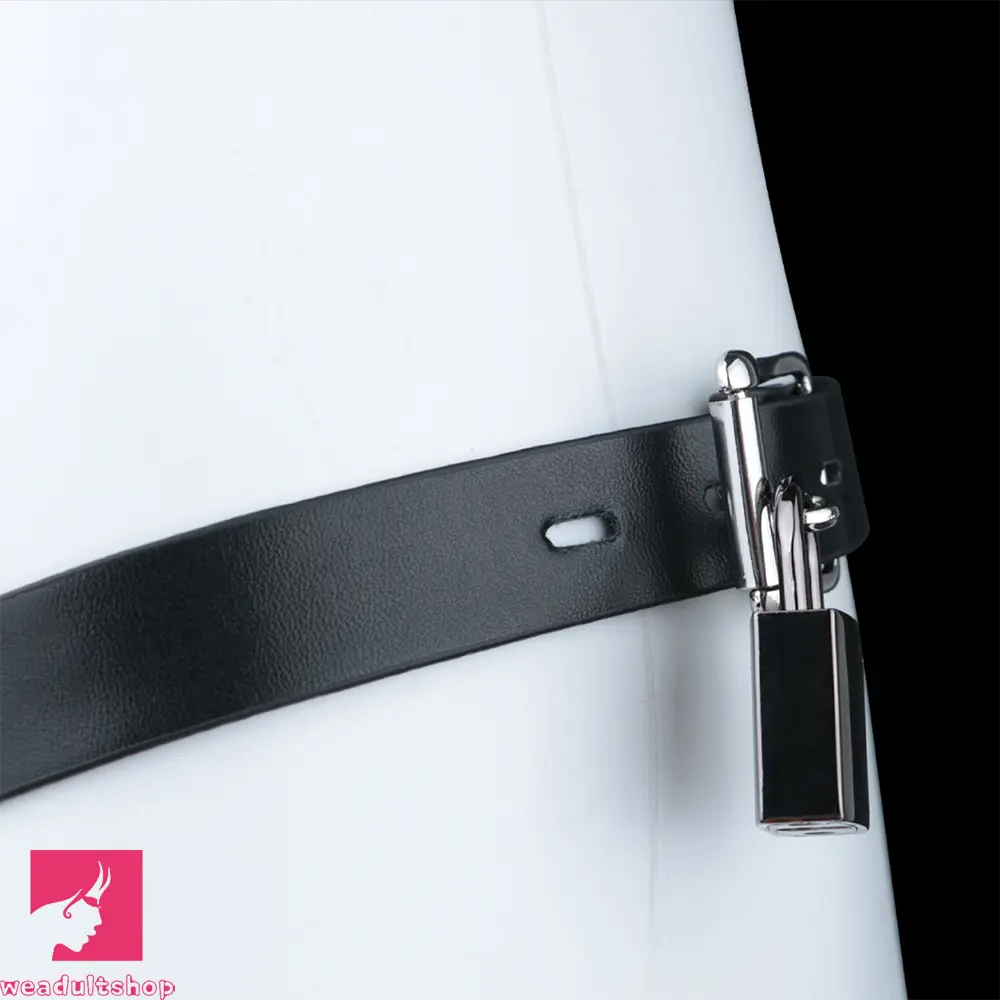 4.33in Strap on Chastity Dildo Wearable Realistic Cock Cage For Couples