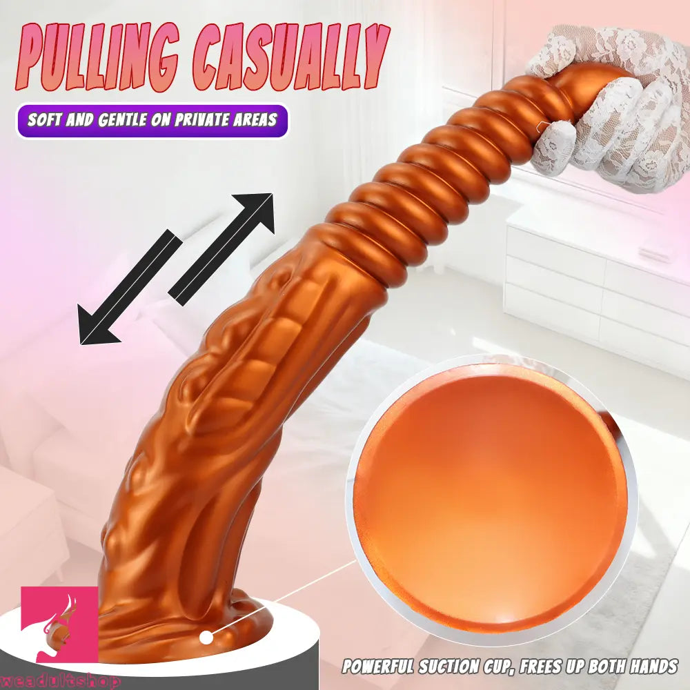 11.02in 14.17in 17.71in Tentacle Long Huge Fantasy Dildo Durable Manual Toy