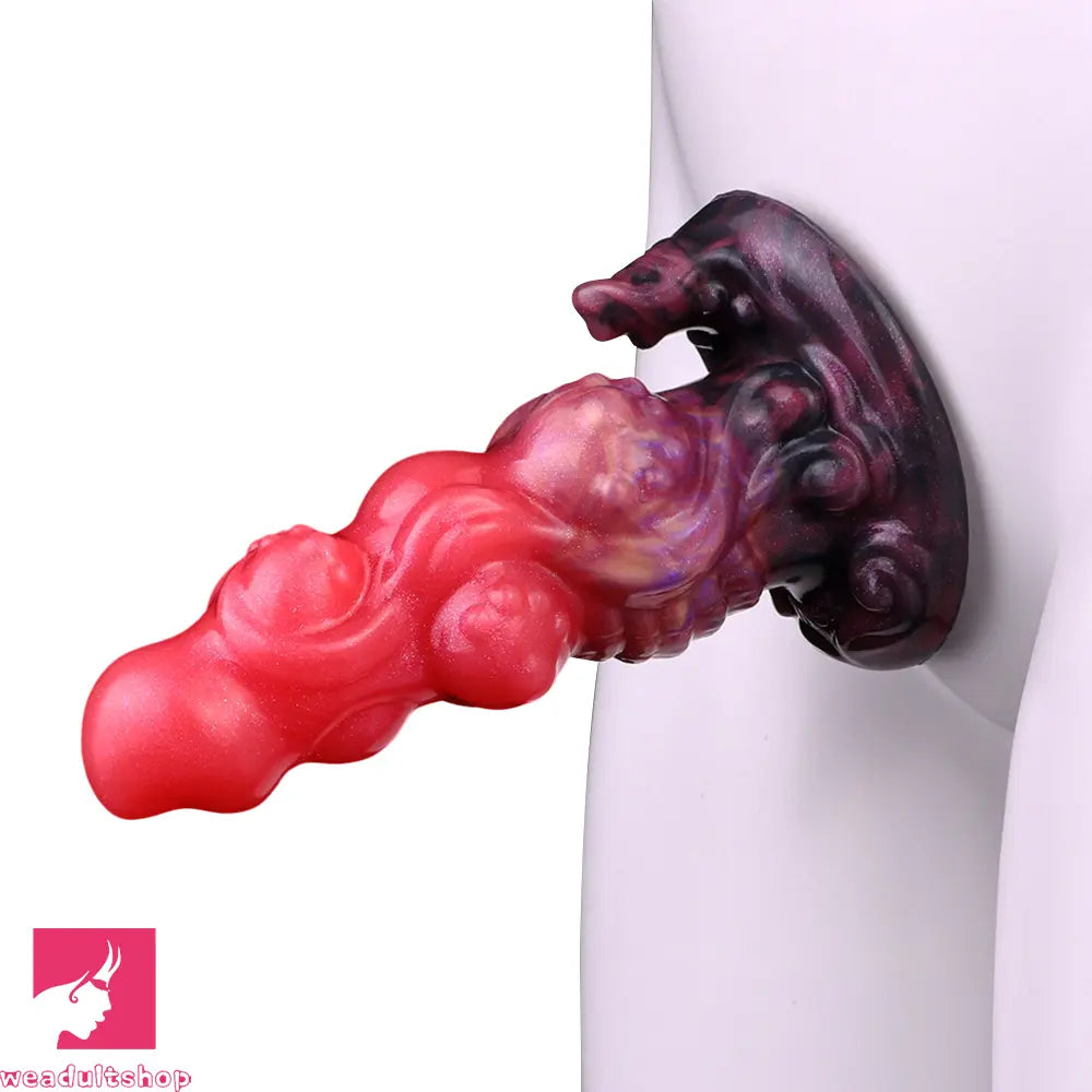 5.91in Fantasy Silicone Soft Odd Dildo Durable Construction Cock Sex