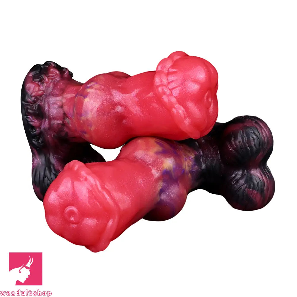 5.43in Horse Knot Silicone Fantasy Dildo For G Spot Sex Anal Toy Play