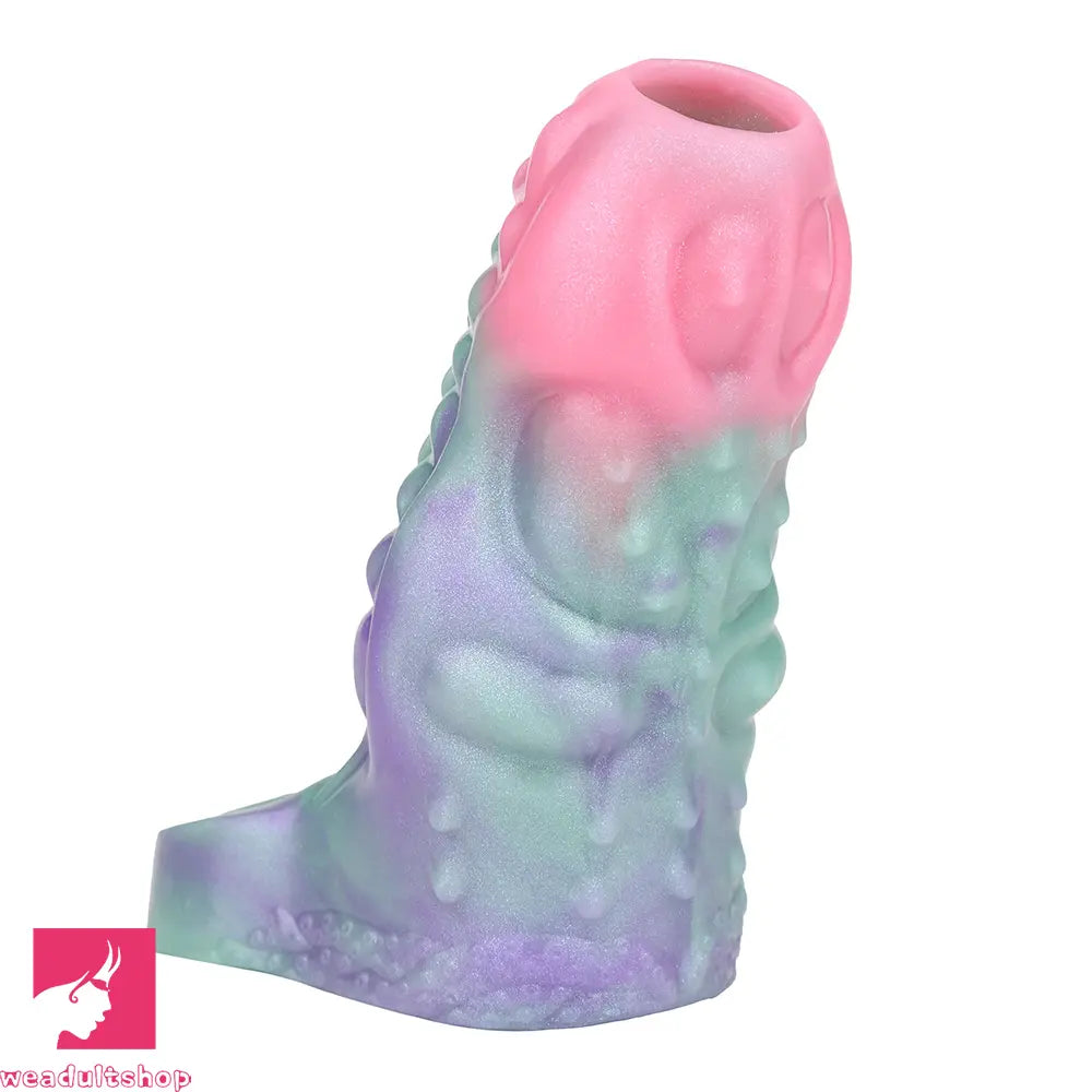 4.44in 4.92in Tendril Geist Odd Hollow Dildo Sleeve For Cock Extension