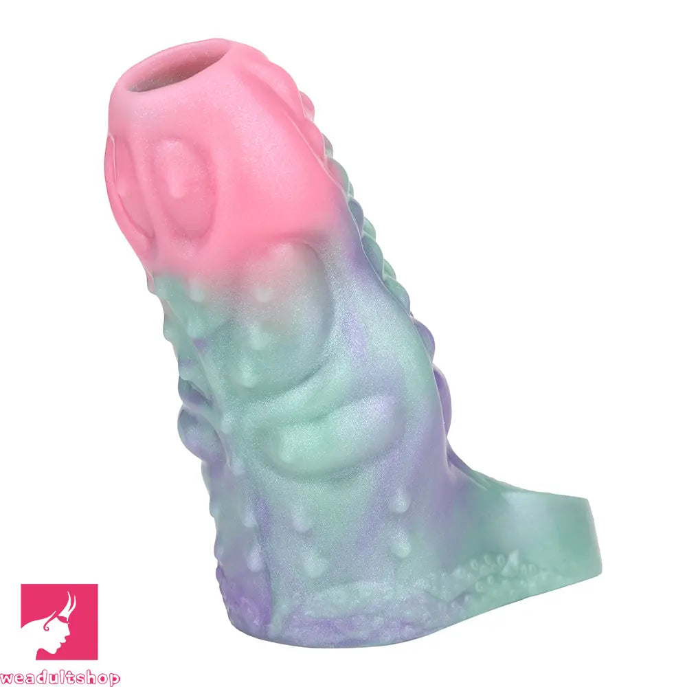 4.44in 4.92in Tendril Geist Odd Hollow Dildo Sleeve For Cock Extension