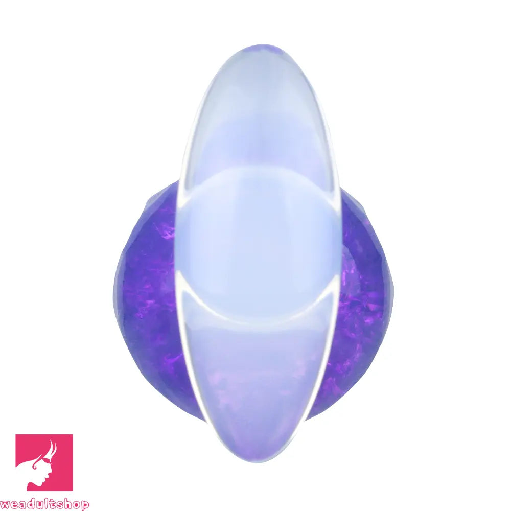 4.96in Luminous Silicone Anal Beads Dildo Anal Sex Toy For Adult Cock