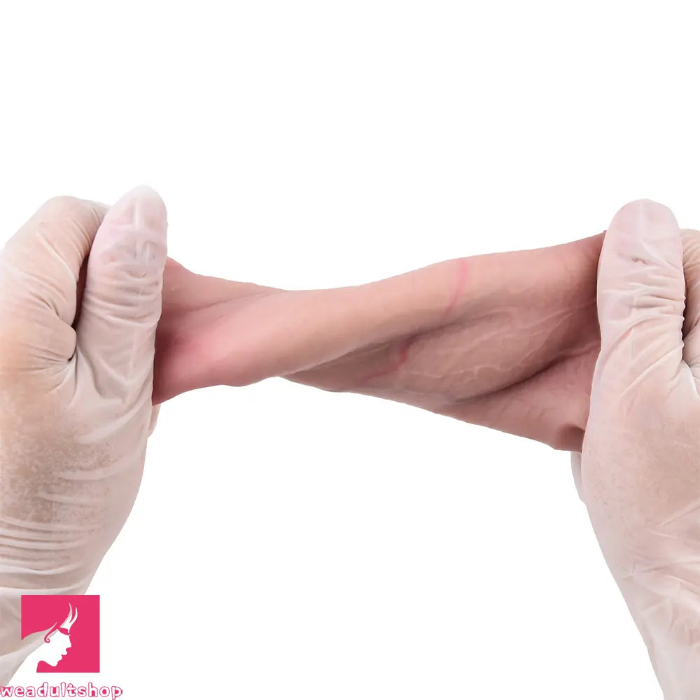 5.19in Strap on Penis Extender Cock Sleeve Dildo Realistic Simulation Cock