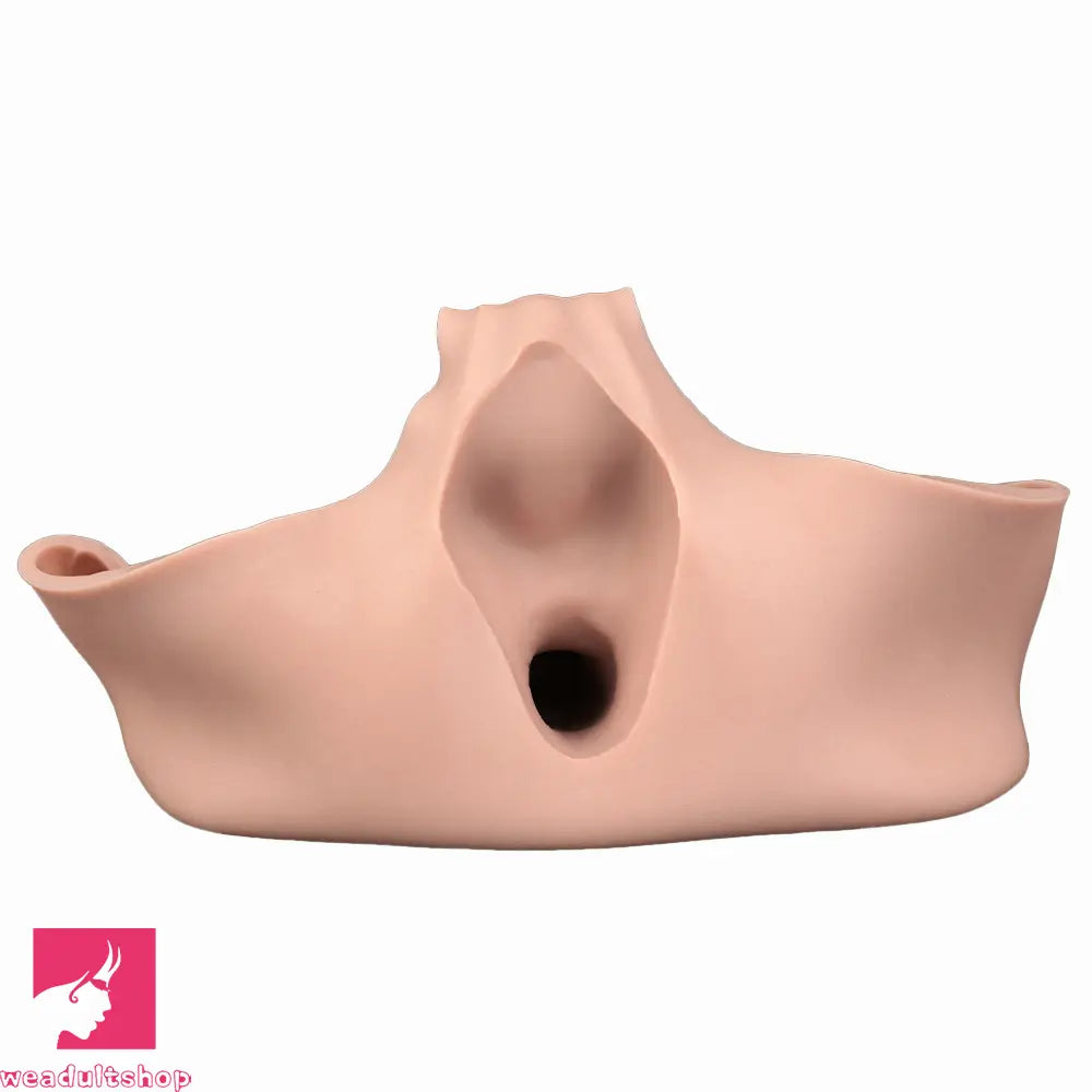 6.77in Hollow Penis Dildo Sleeve Silicone Soft Pants For Women Fucking