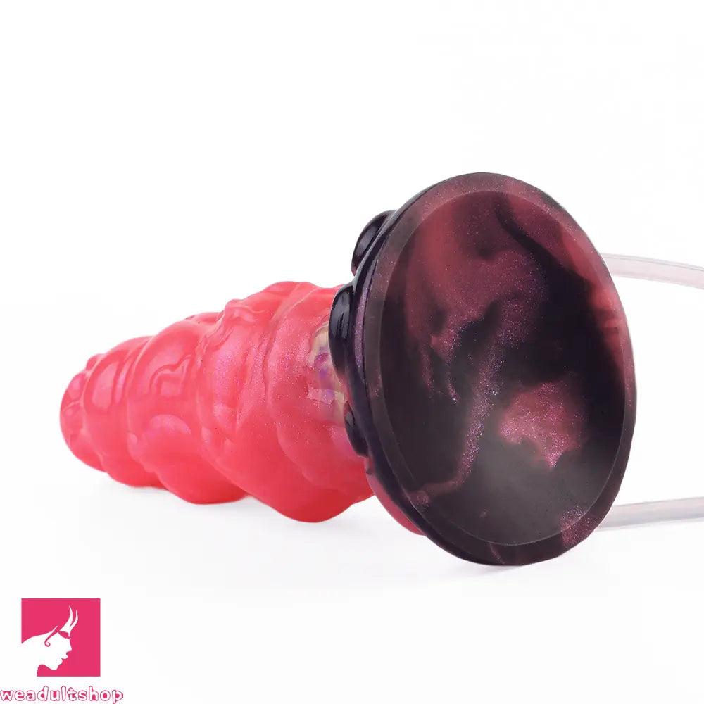 5.91in Fantasy Odd Silicone Soft Inflatable Spraying Water Dildo Sex Toy
