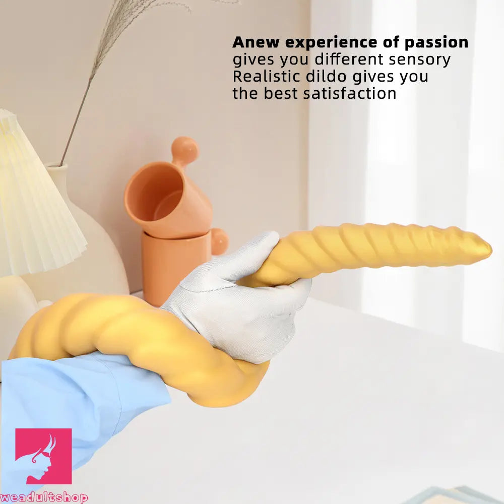 22.04in Liquid Silicone Super Long Texture Anal Plug Large Soft Sex Dildo