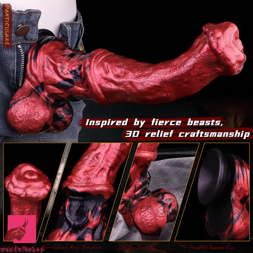 10.83in Horse Cock Dildo Soft Silicone Male Masturbator Adult Cock Toy