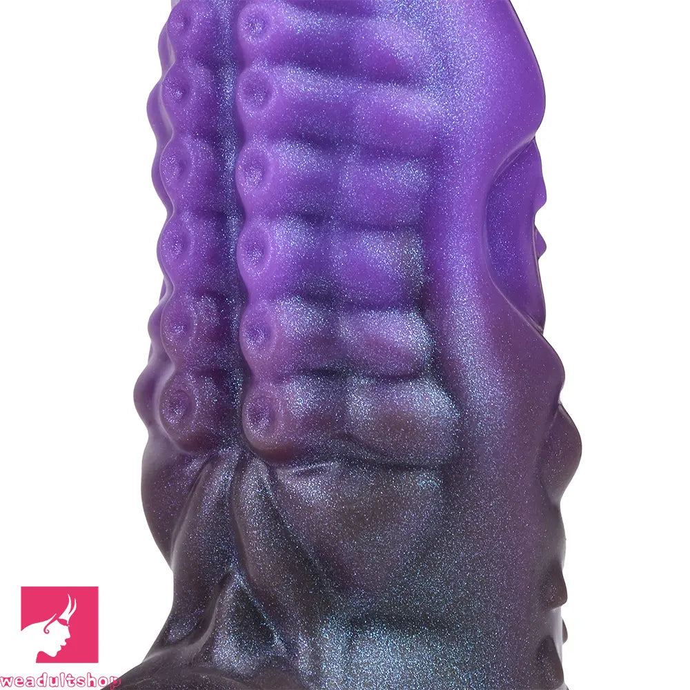 6.14in Tentacle Fantasy Hollow Silicone Dildo Sleeve For Cock Enlargement