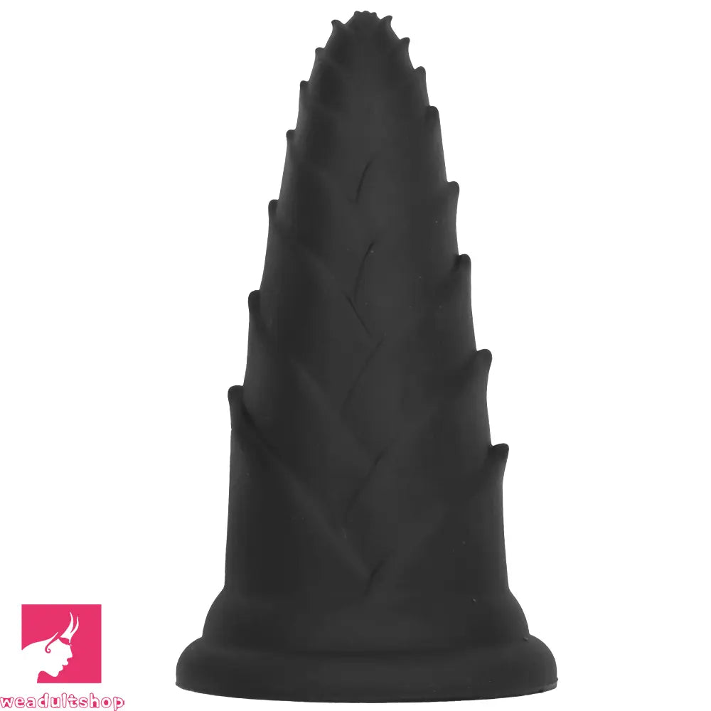 5.7in 7.08in 8.46in Bamboo Shoots Penis Anal Plug For Fisting Dildo Cock Toy
