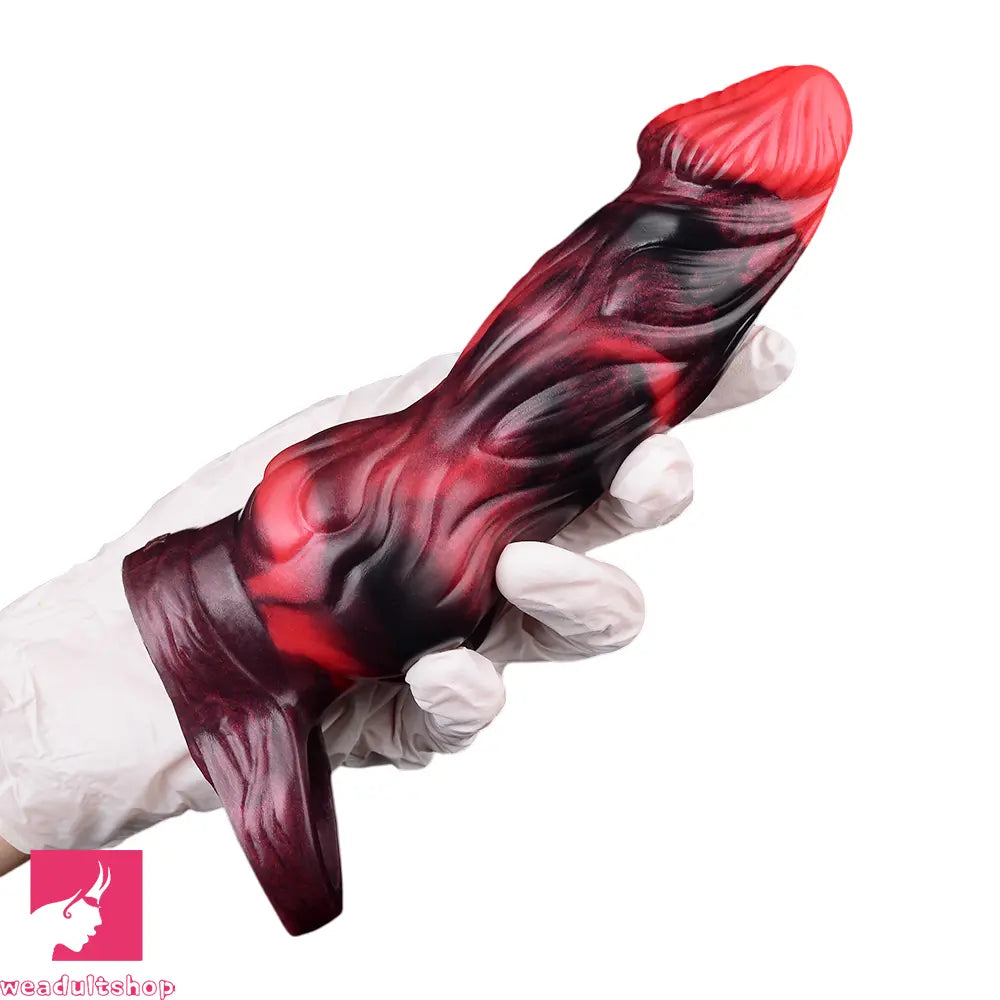 5.91in 7.17in Silicone Cock Sleeve Soft Vibrating Hollow Fantasy Penis Dildo