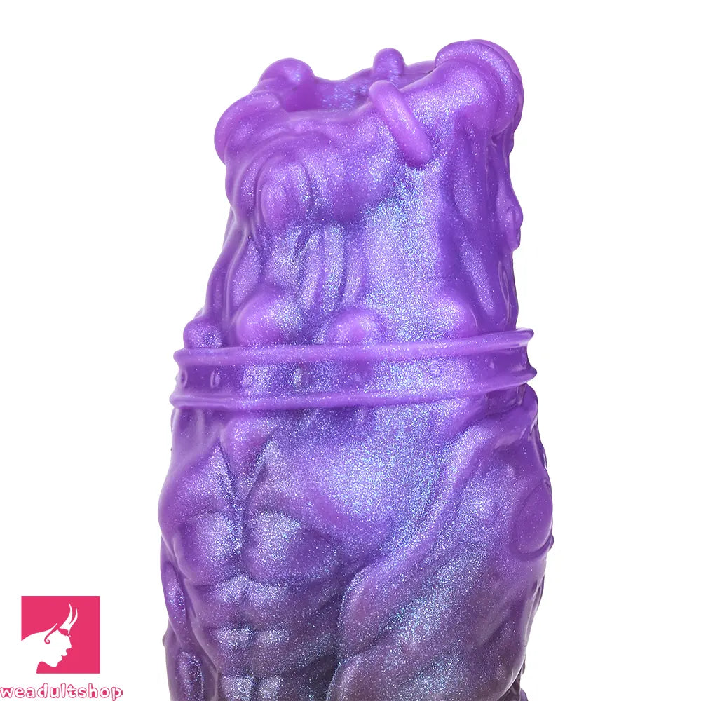 5.07in Dragon Beast Creature Fantasy Hollow Silicone Cock Dildo Sleeve