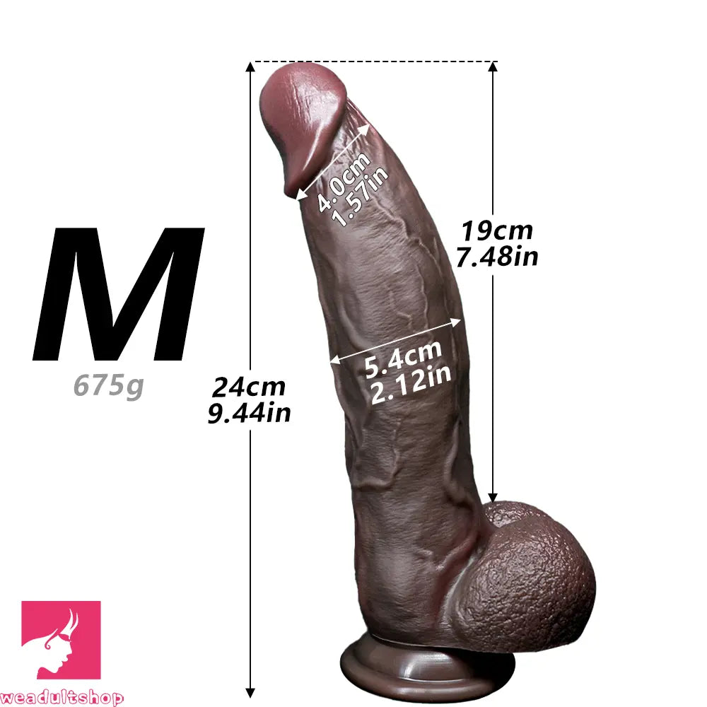 8.07in 9.44in 11.02in Strap on Big Silicone Dildo Adult Sex Toy For Cock Toy