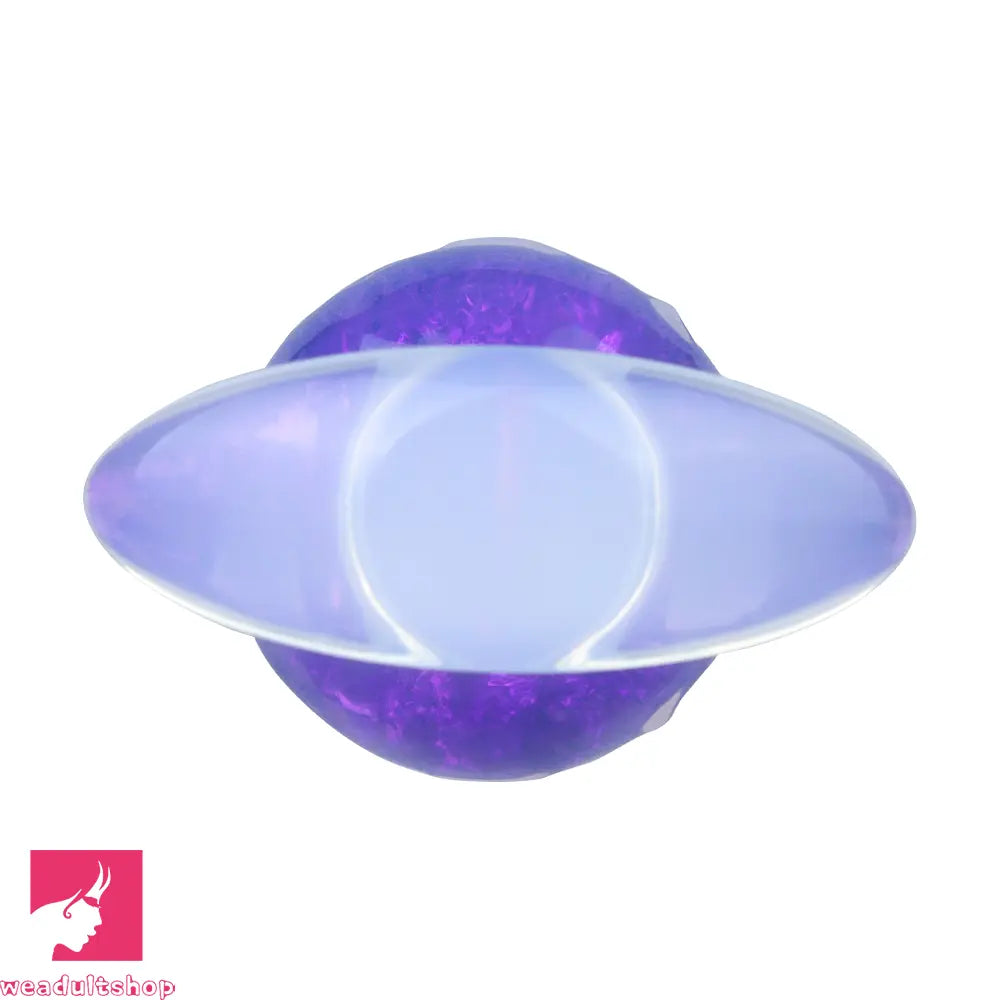 4.96in Luminous Silicone Anal Beads Dildo Anal Sex Toy For Adult Cock