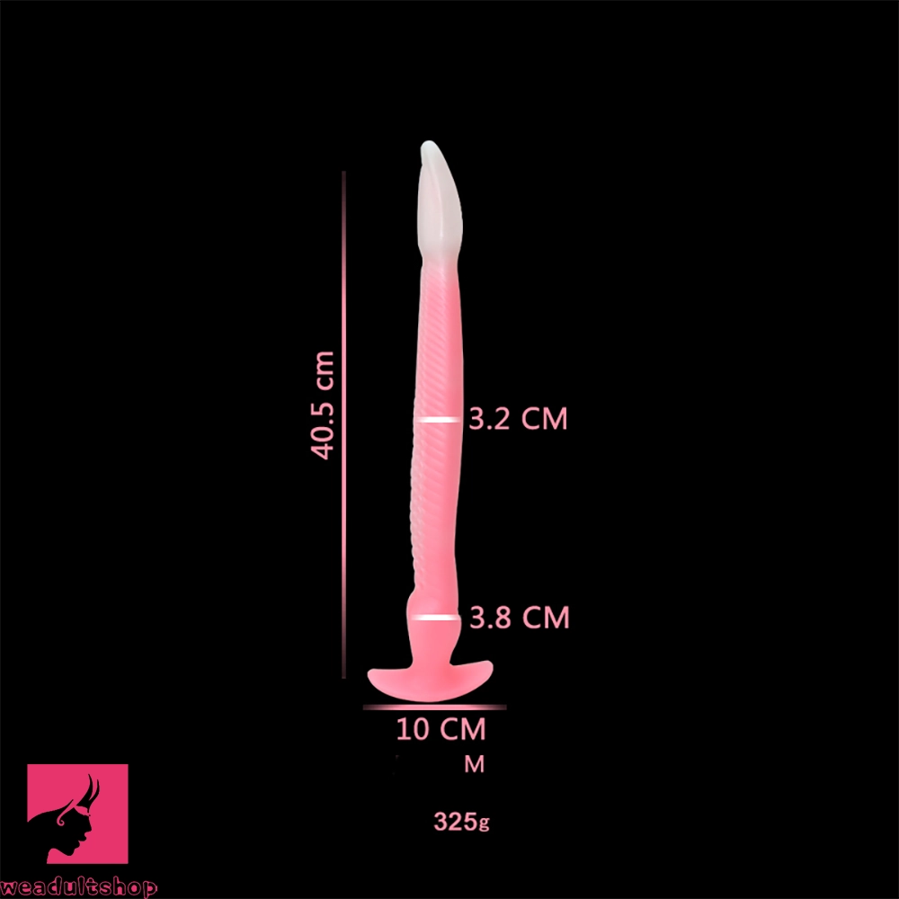 12.2in 15.94in 20.87in Snake Long Huge Animal Luminous Dildo For Prostate