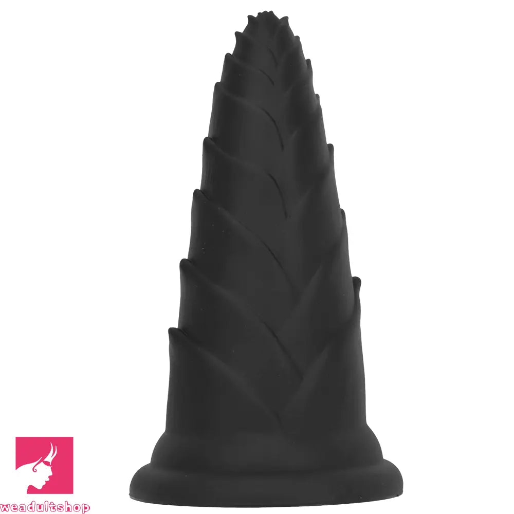 5.7in 7.08in 8.46in Bamboo Shoots Penis Anal Plug For Fisting Dildo Cock Toy