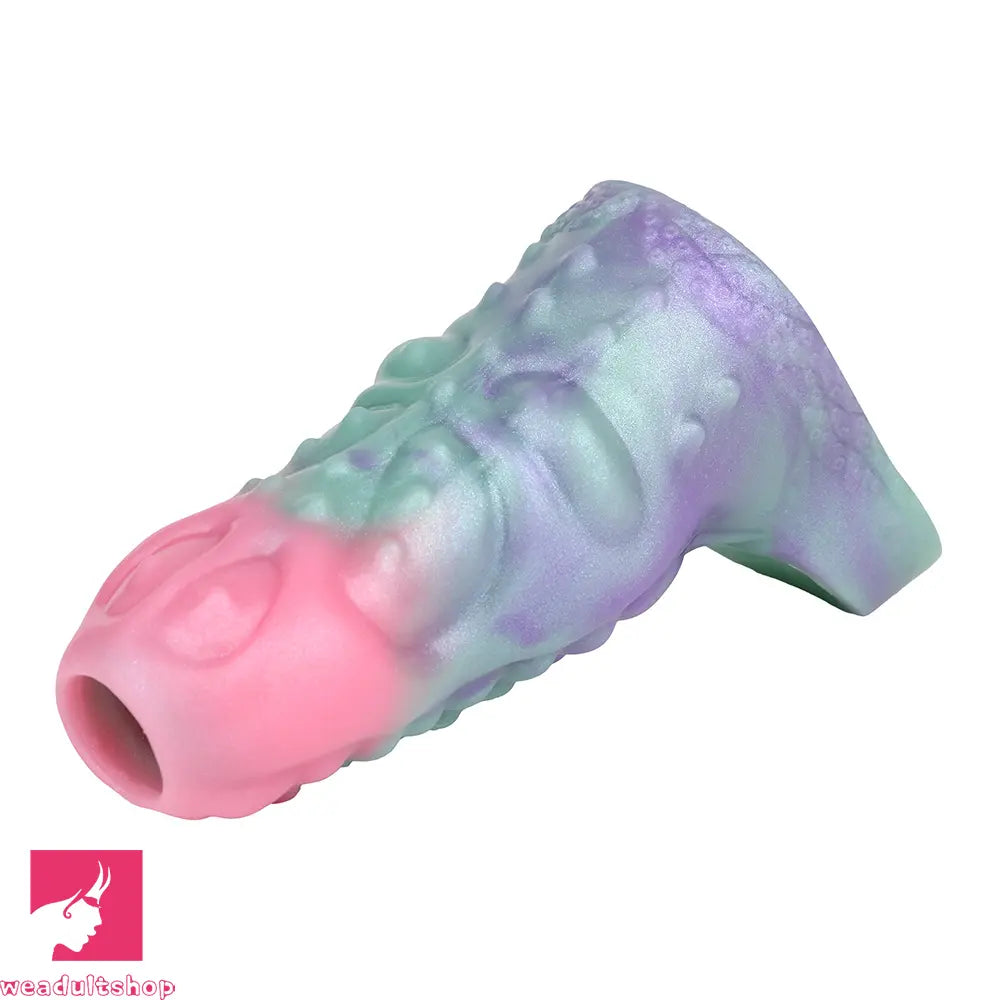 4.44in 4.92in Tendril Geist Odd Hollow Dildo Sleeve For Cock Extension